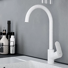 Білий змішувач для кухні F80E07133 AM.PM Like