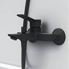 Чорний змішувач для ванни F85A10022 AM.PM X-Joy