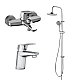 Набір змішувачів для ванни AM.PM GEM F90SS002