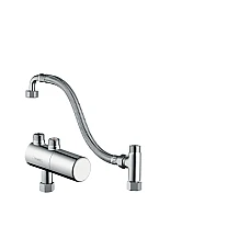 Термостат з можливістю термічної дезінфекції HANSGROHE 1534600 хром 