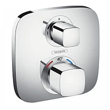 Термостат з запірним вентилем HANSGROHE ECOSTAT E 15707000, хром