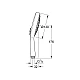Ручний душ GROHE POWER & SOUL COSMOPOLITAN 27663LS0 