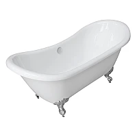 Ванна VOLLE 175x75 на хромированных ножках