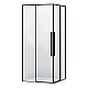 Душова кабіна EGER A LÁNY 599-551/1 Black 90x90