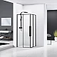 Душова кабіна EGER A LÁNY 599-551/1 Black 90x90