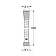 Шланг для душу HANSGROHE Mariflex 28155000