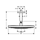 Верхній душ HANSGROHE Raindance Select S 27337000