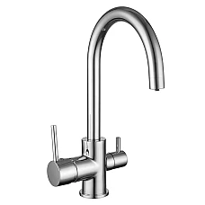Змішувач для кухні з підключенням фільтрованої води IMPRESE DAICY-U 55009-U хром