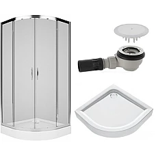 Душова кабіна Kolo Rekord 90x90 PKPG90222003+XBN169+150.551.21.1