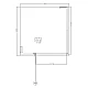 Душова кабіна VOLLE BENITA 90x90 10-22-905 L