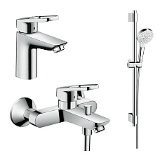 Набор смесителей для ванны HANSGROHE Logis Loop 1062019