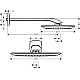 Верхний душ HANSGROHE PURAVIDA 27437400