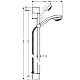 Душовий набір HANSGROHE Crometta 85 27659900 хром