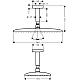 Верхний душ HANSGROHE Raindance E 27389900