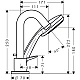 Змішувач для ванни HANSGROHE Logis 71313000 хром