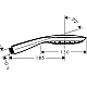 Ручной душ HANSGROHE PURAVIDA 28557400