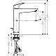 Смеситель для раковины чаши HANSGROHE Logis  19071090000