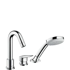 Змішувач для ванни HANSGROHE Logis 71399000 з ручним душем