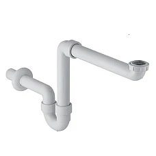 Сифон для умывальника Geberit U-образный 151.107.11.1 белый 