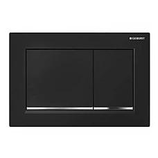 Чорна кнопка змиву Geberit Omega 20 115.080.KM.1