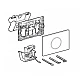 Кнопка змиву Geberit Sigma 10 IR 115.907.KJ.6