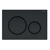 Чорна кнопка змиву Geberit Sigma 20 115.882.16.1