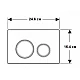Кнопка змиву Geberit Sigma 21 115.650.JM.1 сланець Mustang
