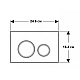 Кнопка змиву Geberit Sigma 21 115.652.00.1