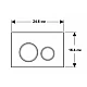 Кнопка змиву Geberit Sigma 21 115.652.JM.1 сланець Mustang