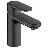 Черный смеситель для умывальника Hansgrohe Vernis Blend (71551670)