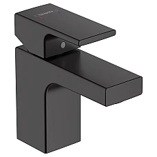 Чорний змішувач для умивальника Hansgrohe Vernis Shape 70 (71560670)