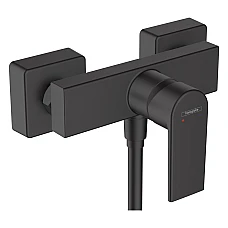 Чорний змішувач для душу Hansgrohe Vernis Shape (71650670)