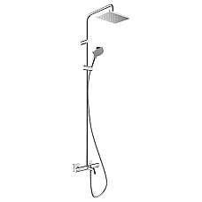 Душевая система с термостатом Hansgrohe Vernis Blend Showerpipe 230 (26284000) хром