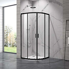 Душевая кабина Armafrom 110-06565 ELBE BLACK 90x90 черный профиль