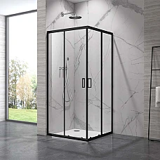 Душевая кабина Armafrom 111-092211 ELBE BLACK 90x90 черный профиль