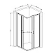 Душова кабіна Armafrom 111-094111 ELBE 90x90 хром