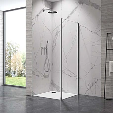 Боковая стенка Armafrom 113-09324 ELBE 100x190 хром