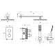 Душевая система скрытого монтажа с термостатом Armaform MERIDA 2139-601-81 черный