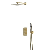 Душова система прихованого монтажу з термостатом Armaform MERIDA 2139-601-31 золотий