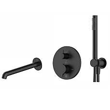 Змішувач для ванни з термостатом Armaform SILVIA BLACK 2039-301-81