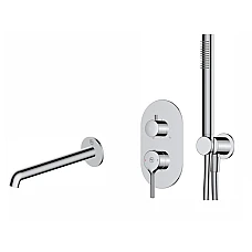 Змішувач для ванни з душовим комлектом Armaform SILVIA CHROME 2039-401-00