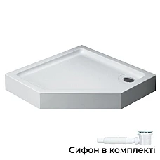 Душовий піддон Armaform Plus 210-06902 90x90 з сифоном