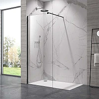 Кабина Walk-in Armafrom 113-40435 RIO GRANDE BLACK 100х200 черный