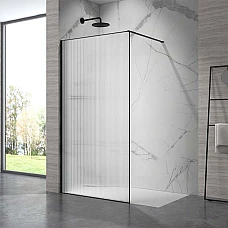 Кабина Walk-in Armafrom 113-40533 RIO GRANDE Fluted 90х200 черный