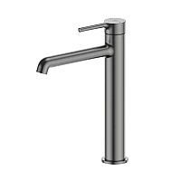 Змішувач для умивальника високий Armaform SILVIA PVD BRUSHED GUN METAL 2032-612-41 графіт