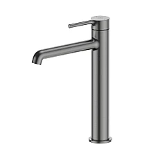 Змішувач для умивальника високий Armaform SILVIA PVD BRUSHED GUN METAL 2032-612-41 графіт