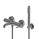 Змішувач для ванни з душовим комлектом Armaform SILVIA PVD BRUSHED GUN METAL 2034-520-41 графіт