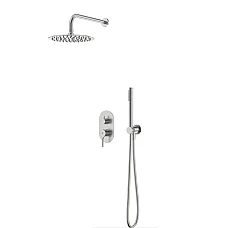 Смеситель для душа внутреннего монтажа с душевым комплектом Armaform SILVIA PVD BRUSHED NICKEL 2039-501-21