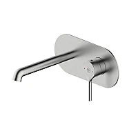 Смеситель для настенный умывальника внутреннего монтажа Armaform SILVIA PVD BRUSHED NICKEL 2039-810-21