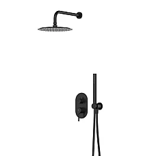 Смеситель для душа внутреннего монтажа с душевым комплектом Armaform Silvia BLACK 2039-501-81